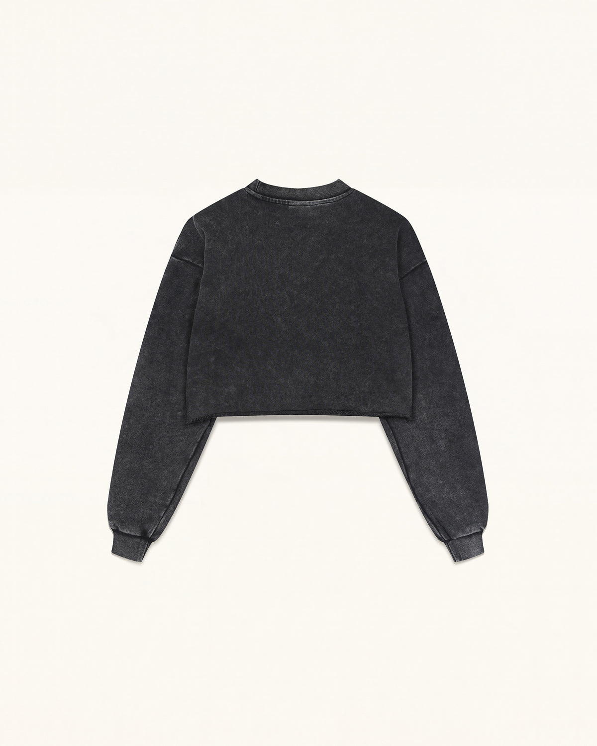 The Enchanted Rhinestone Rose Sweatshirt  - Black