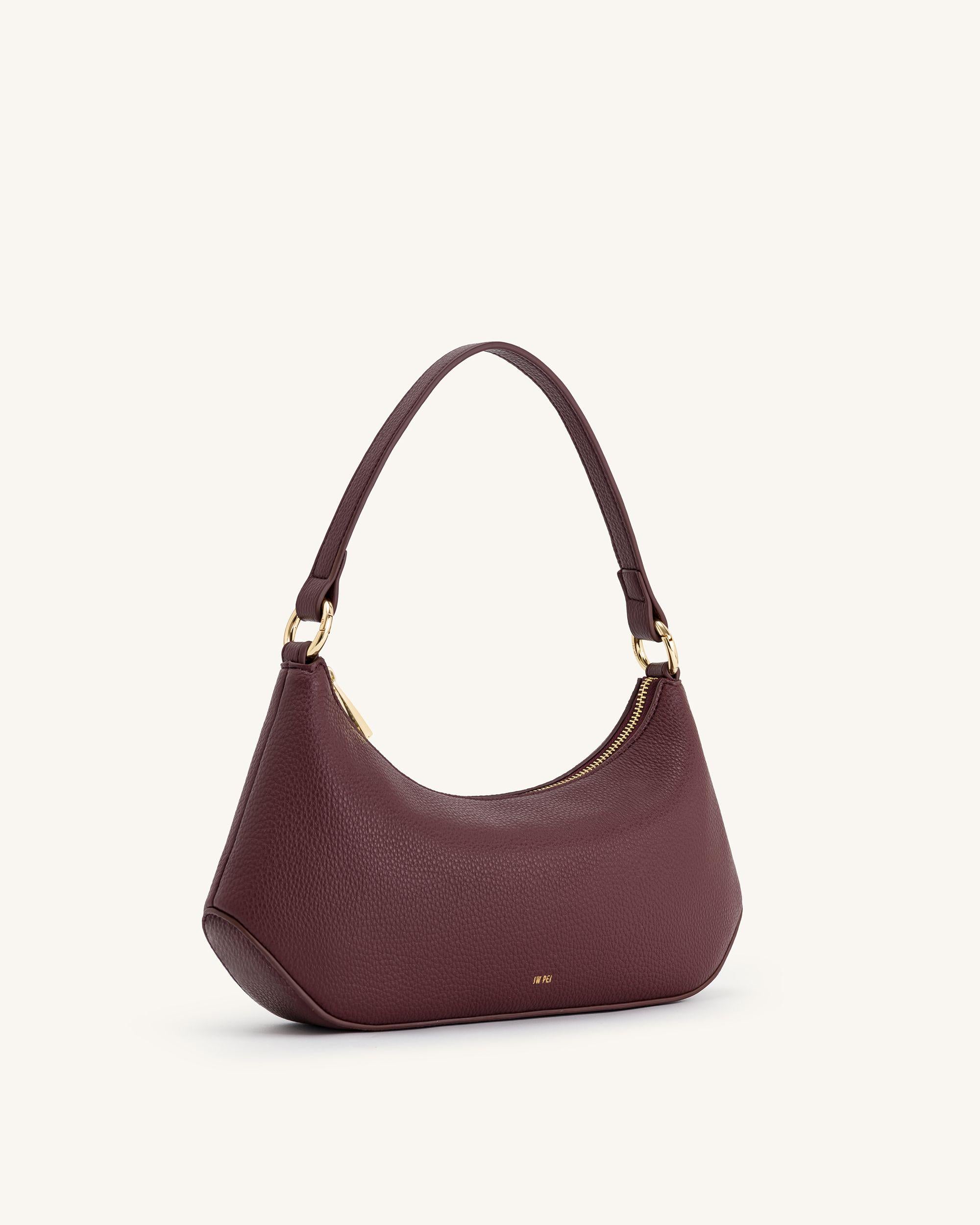Lily Shoulder Bag - Deep Claret | JW PEI