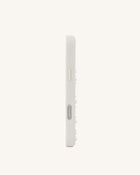 Pastel Seashell Pearl Phone Case - White