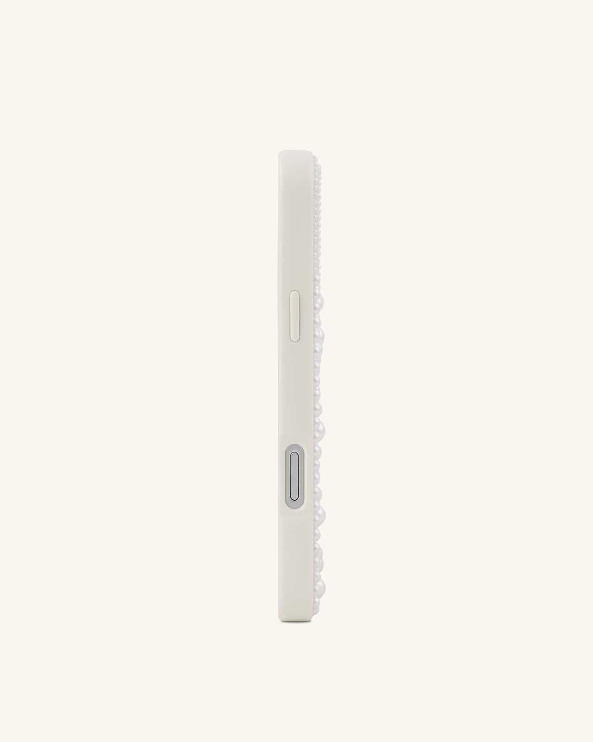 Pastel Seashell Pearl Phone Case - White