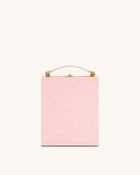 Taya Orchid Motif Book Shape Clutch Bag - Pink