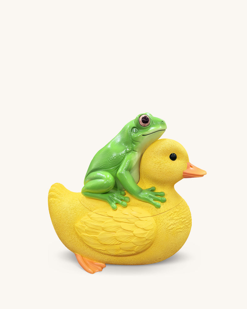 Frog and Duck Bag - Green/Yellow