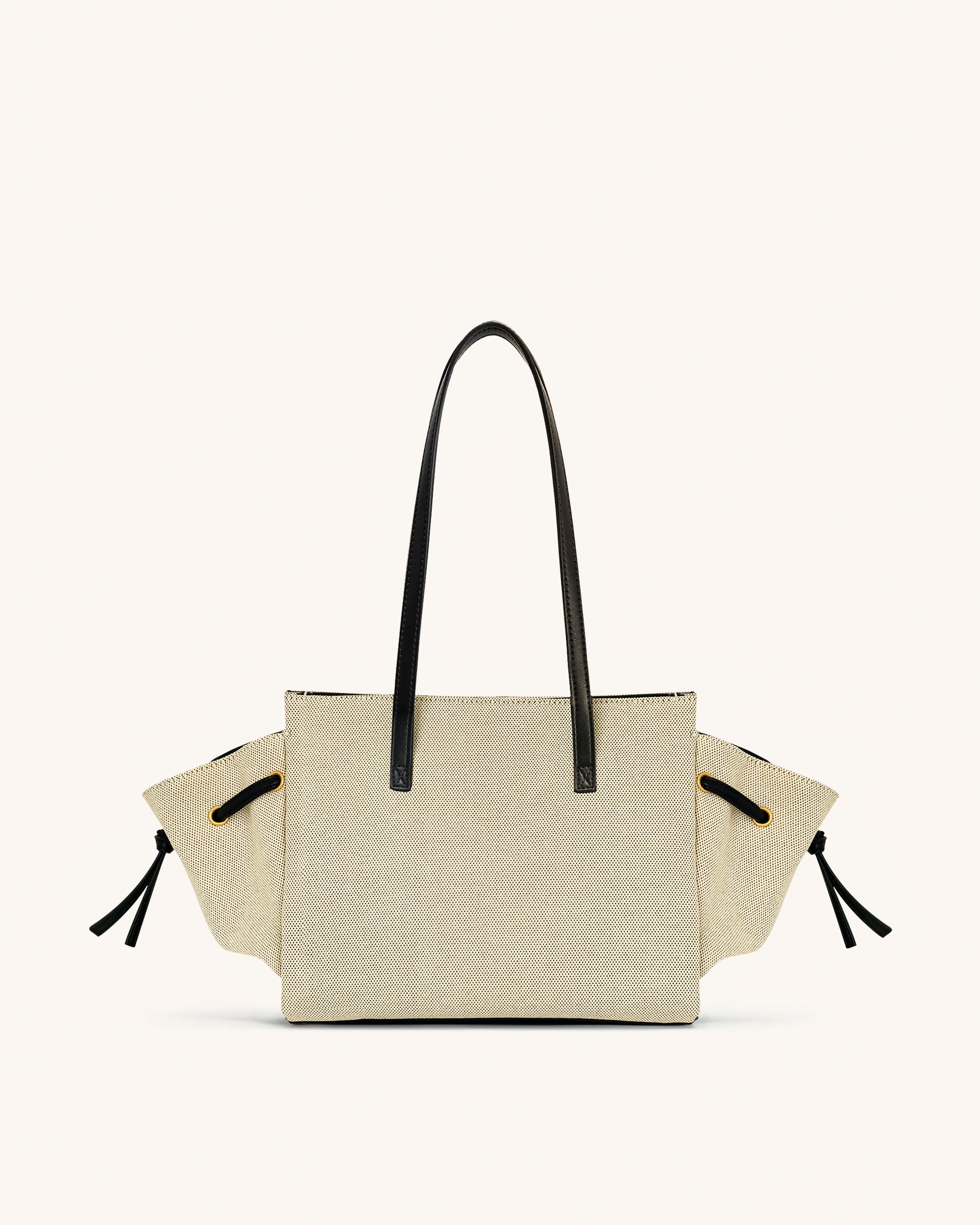 Linda Tote Bag - Black Canvas
