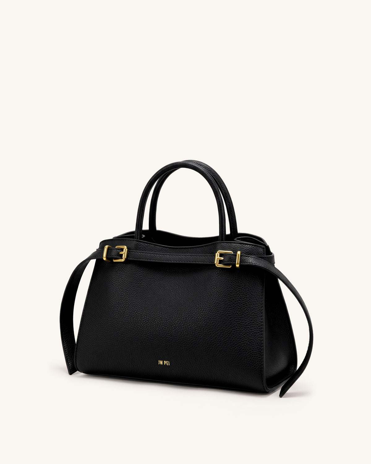 Ella Structured Tote - Black