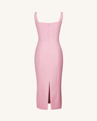 Garden Grace Sheath Dress - Pink