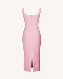 Garden Grace Sheath Dress - Pink