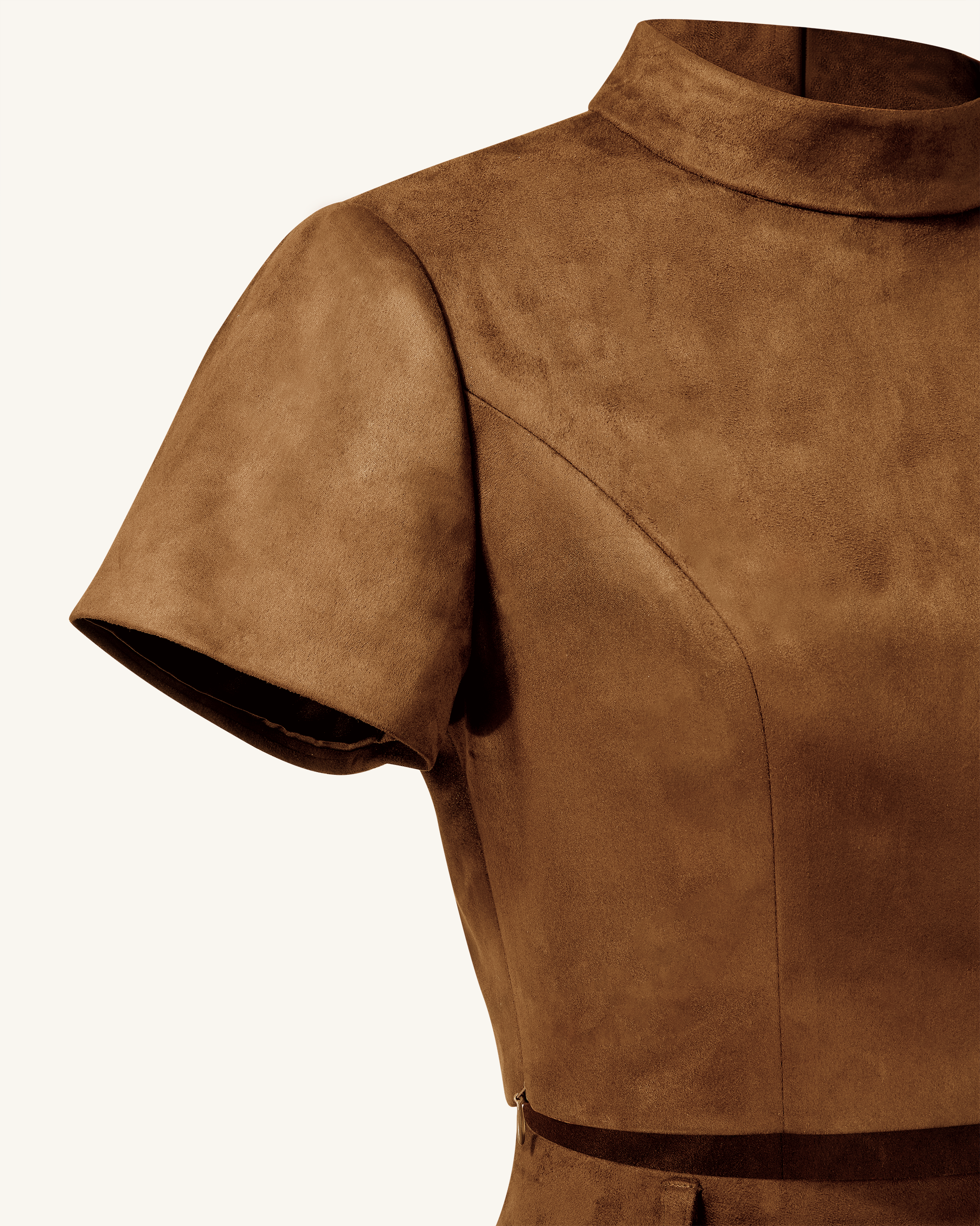 Grace Faux Suede Crop Top and Mini Skirt Set - Camel | JW PEI Grace Faux Suede Crop Top and Mini Skirt Set - Camel | JW PEI