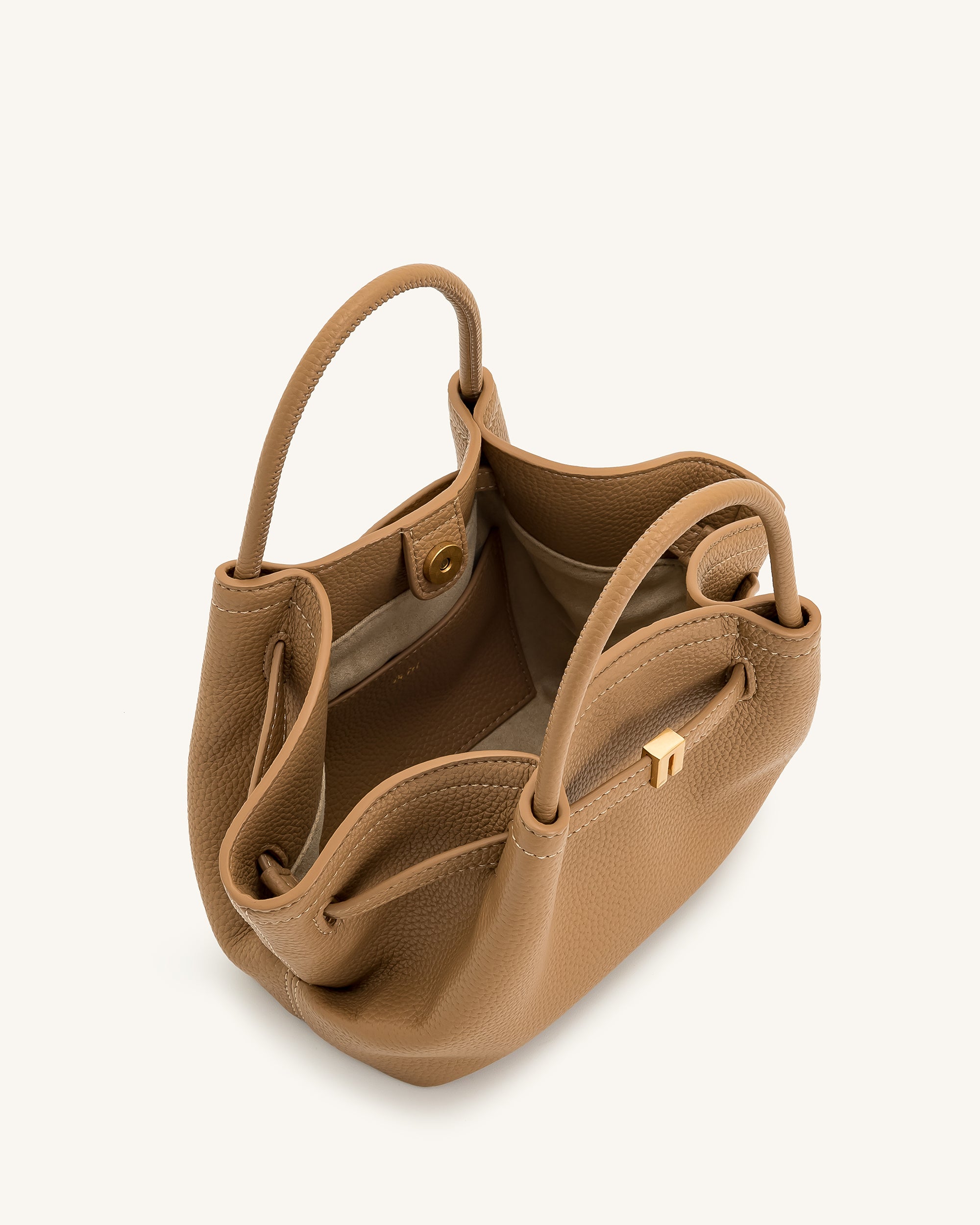 Hana Mini Tote Bag - Latte Color | JW PEI