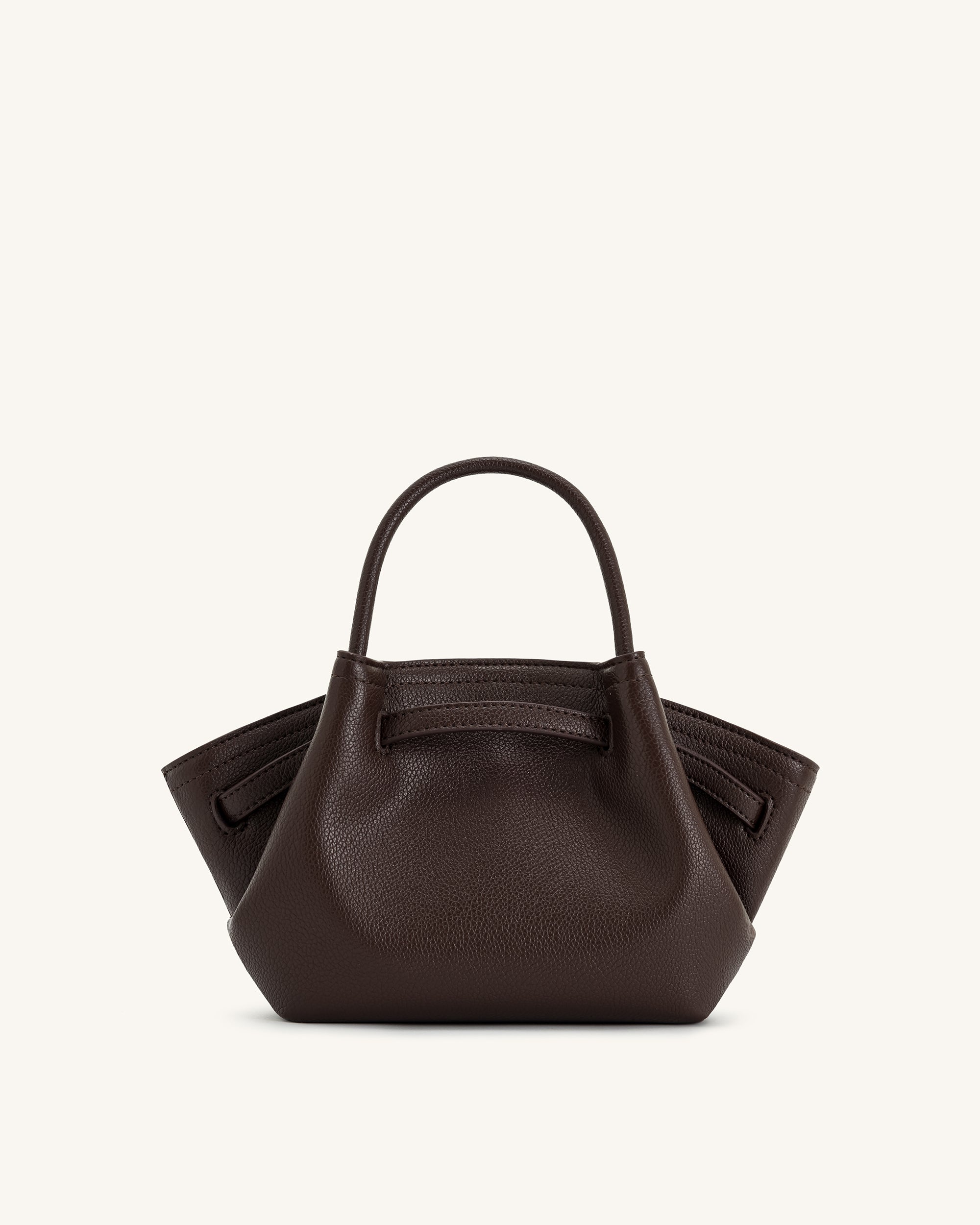 Hana Mini Tote Bag Dark Brown