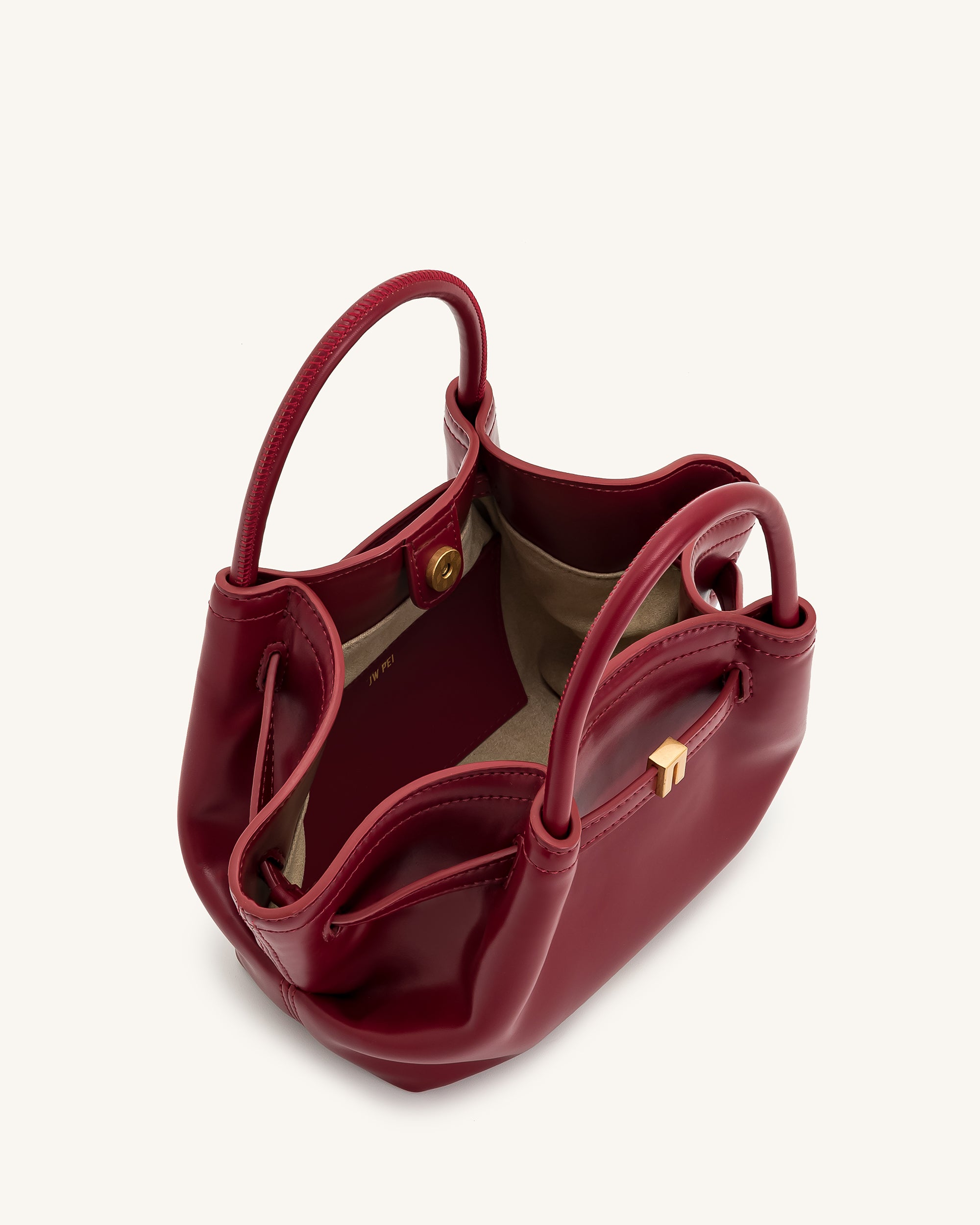 Hana Mini Tote Bag - Claret | JW PEI