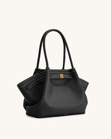 Hana Medium Tote Bag - Black