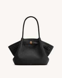 Hana Medium Tote Bag - Black