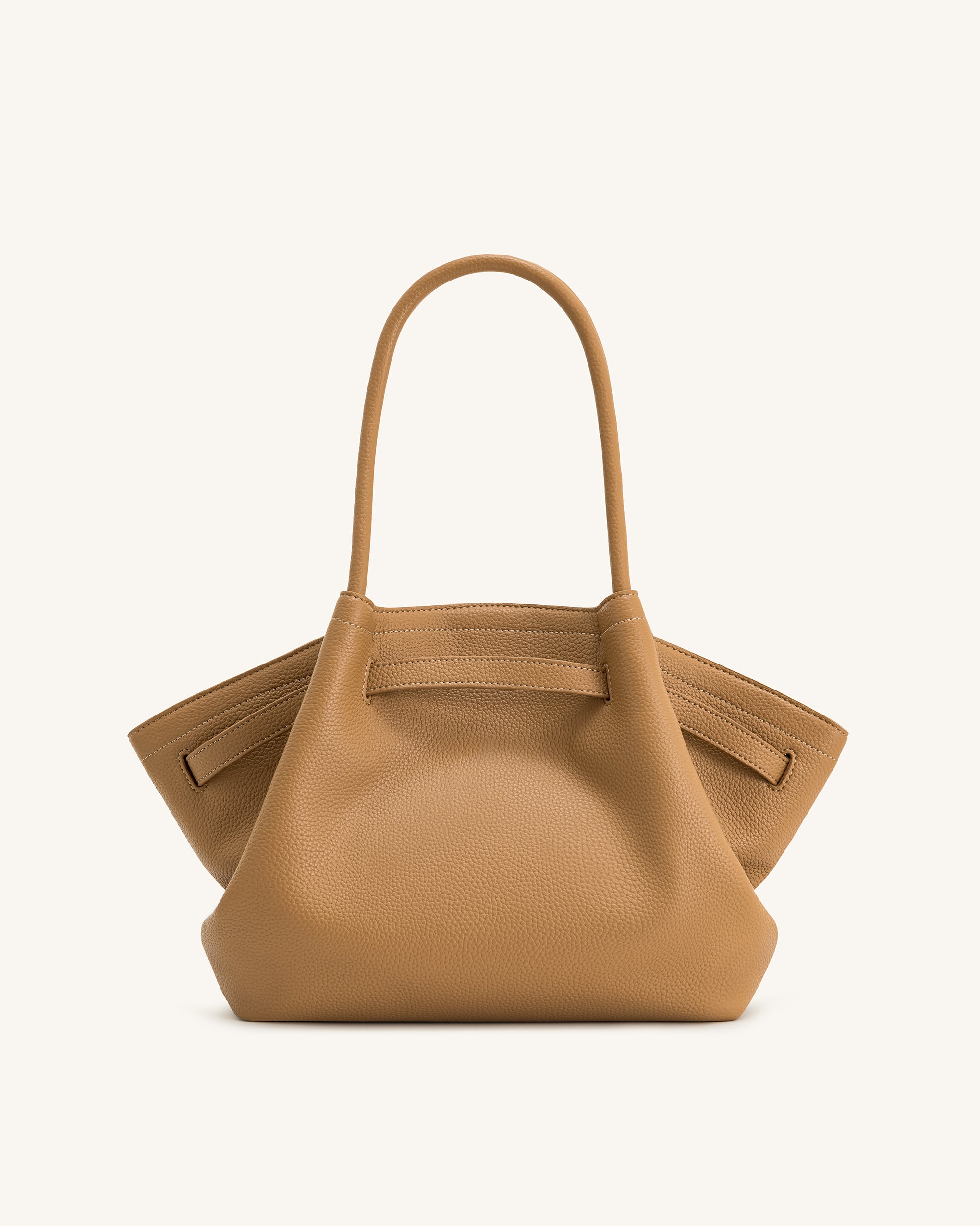 Hana Medium Tote Bag - Latte Color | JW PEI