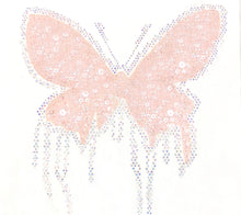 The Pixie Drip Butterfly Tee - Peach Sorbet