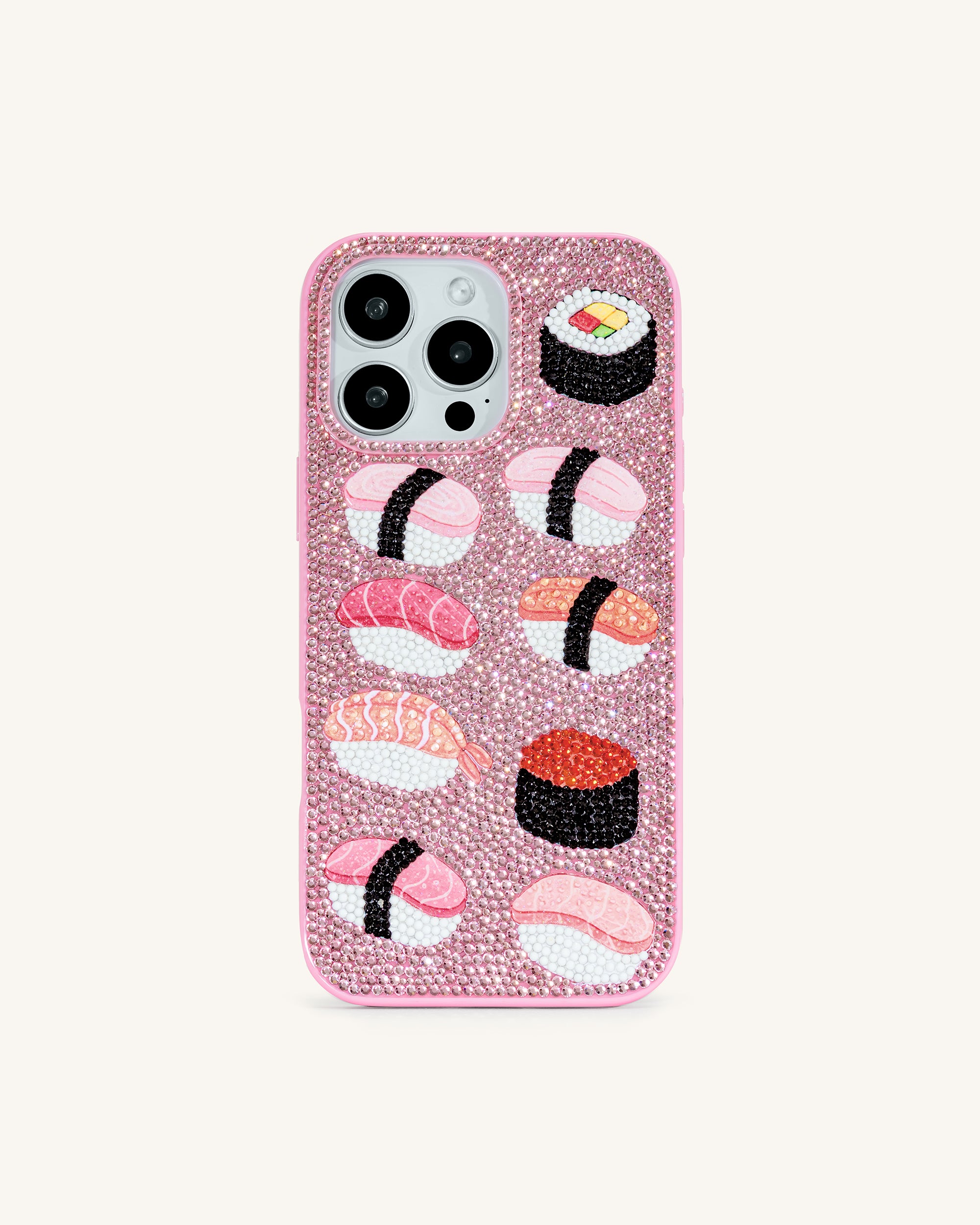 JW PEI 寿司 フォンケース iPhone17 Pro Max Sushi Phone Case - Multicolor Pink | JW PEI