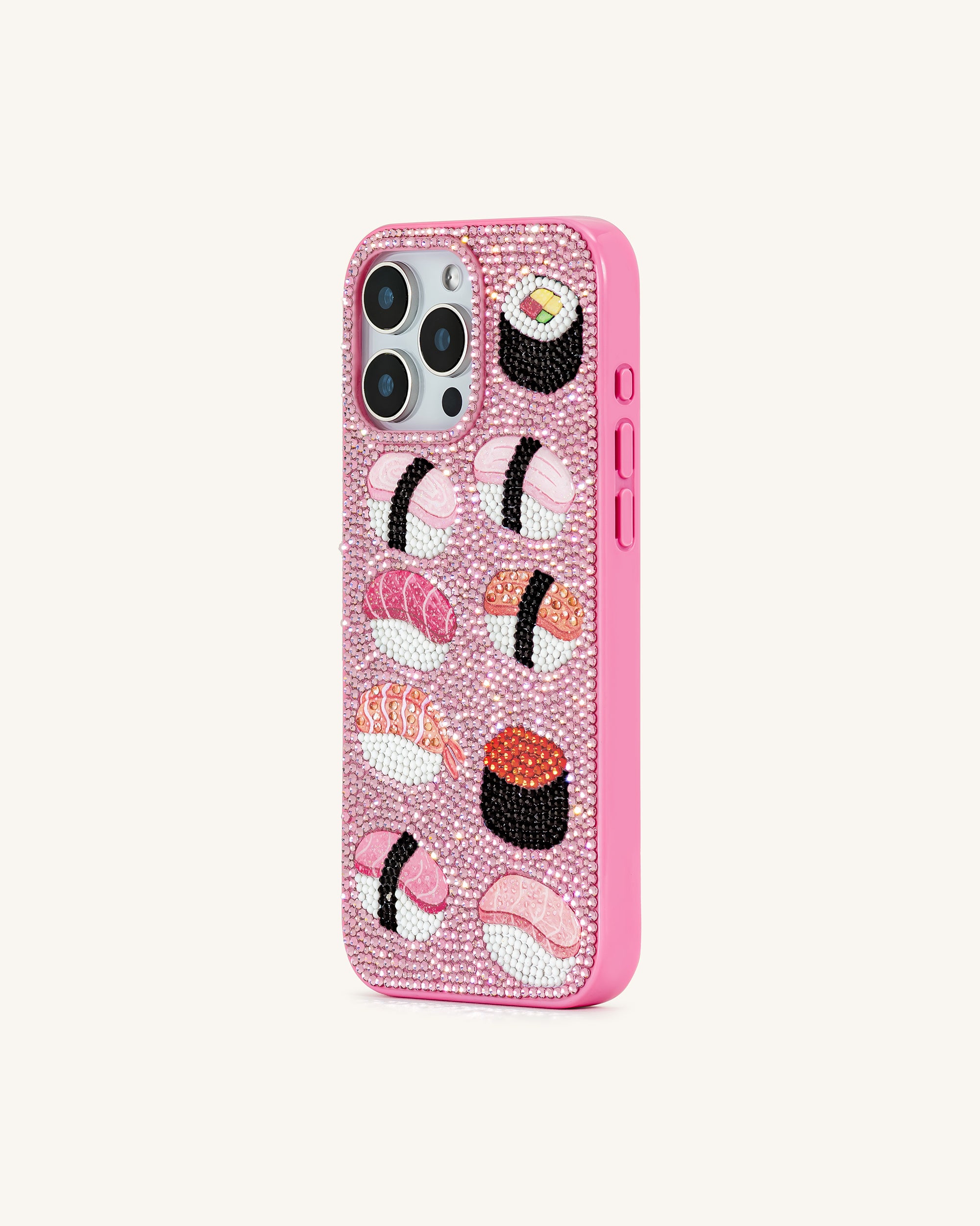JW PEI／寿司 フォンケース／iPhone17 Pro Max Sushi Phone Case - Multicolor Pink | JW PEI