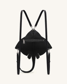 Odelle Manta Ray Crossbody Bag - Black