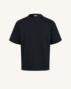 The Seraphic Starry Wing Graphic Tee - Black