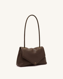 Maya Envelope Shoulder Bag - Brown