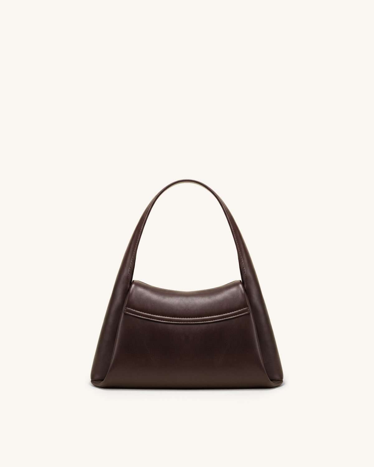 Carmen Flap Top Handle Bag - Dark Brown