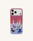 Cigarette Heels Phone Case - Pink