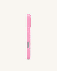 Rhinestone Angel Phone Case - Pink