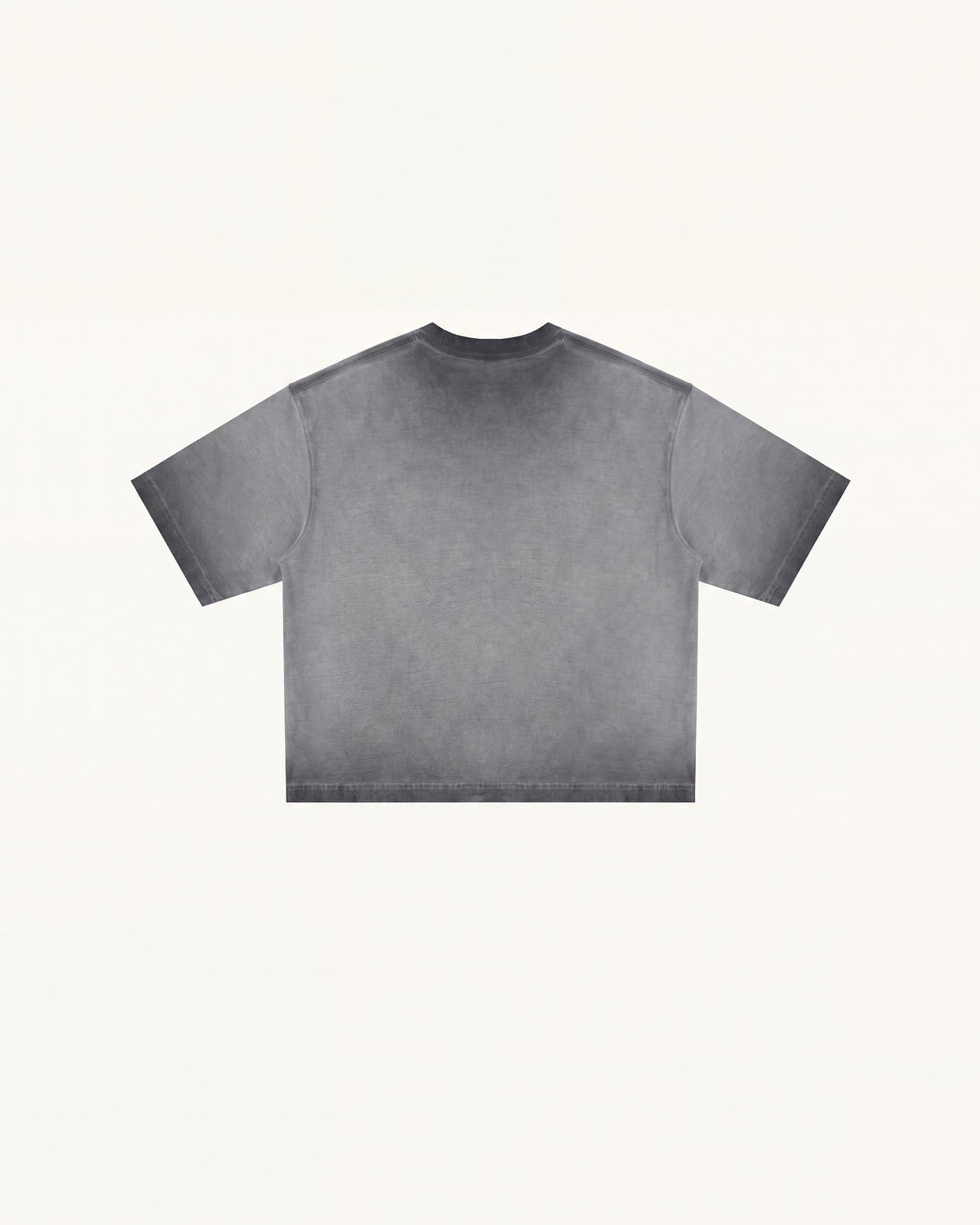 The Radiant 3D Pearl Butterfly  Tee - Acid Charcoal