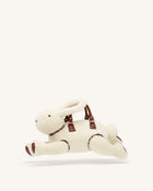 Bella Bunny Shaped Top Handle Bag - White