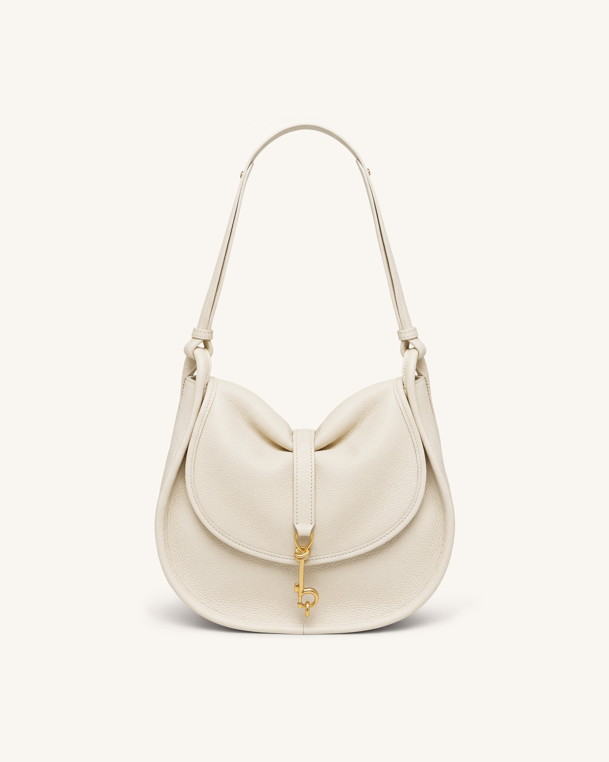 Arla Small Hobo Bag - Off White