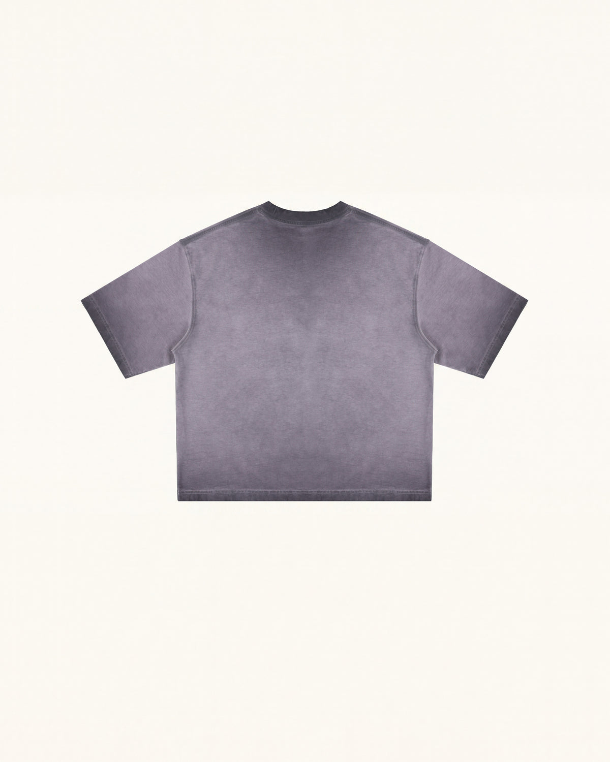 The Angelic Dripping Crystal Wings Tee - Smoke Purple