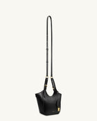 Ines Padlock Tote Bag - Black