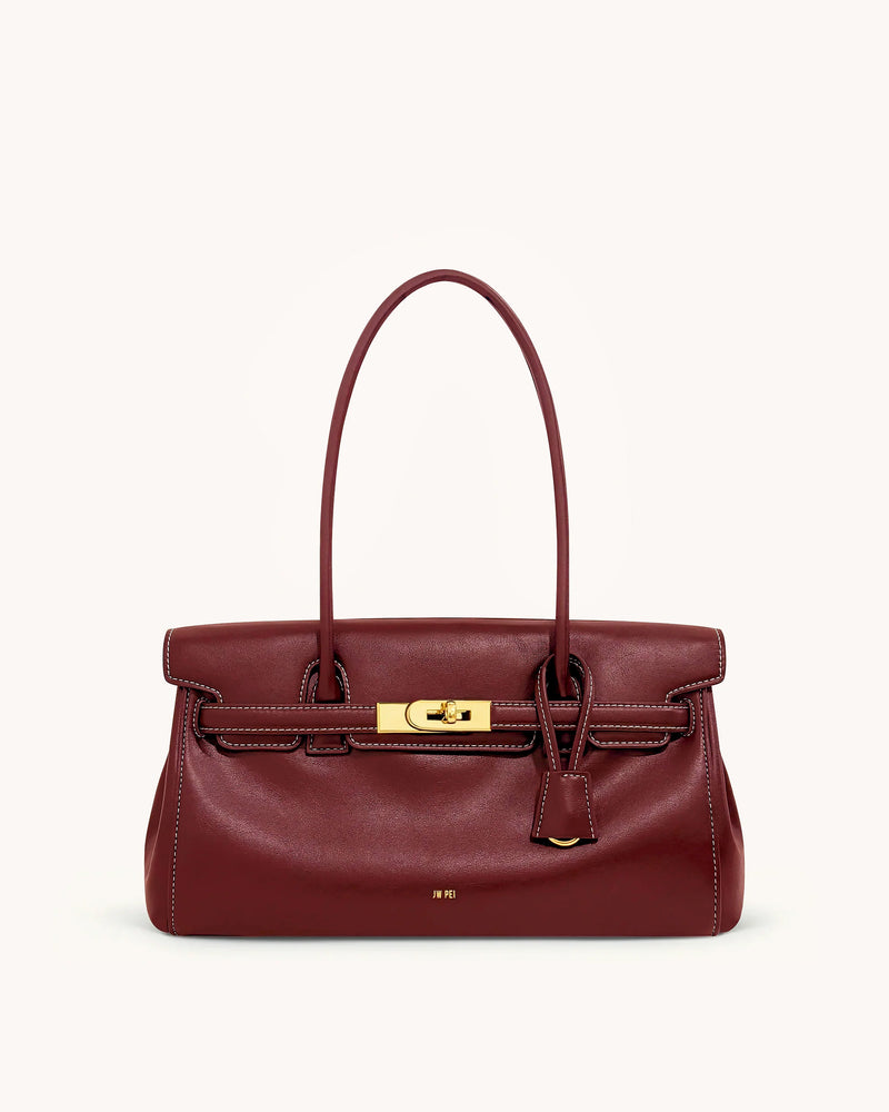 Yara Shoulder Bag - Burgundy