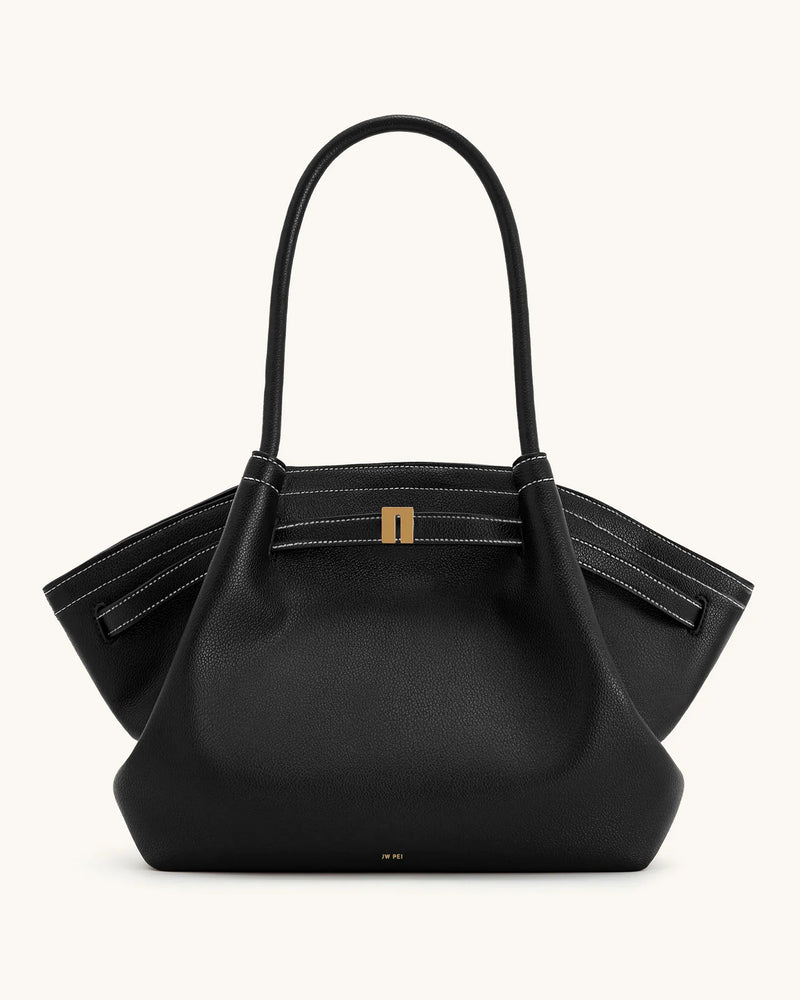 Hana Large Tote Bag - Black