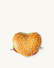 Heart Burger Novelty Clutch Bag - Multicolor