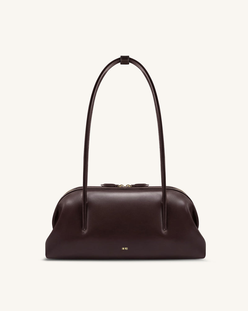 Aveline Shoulder Bag - Dark Brown