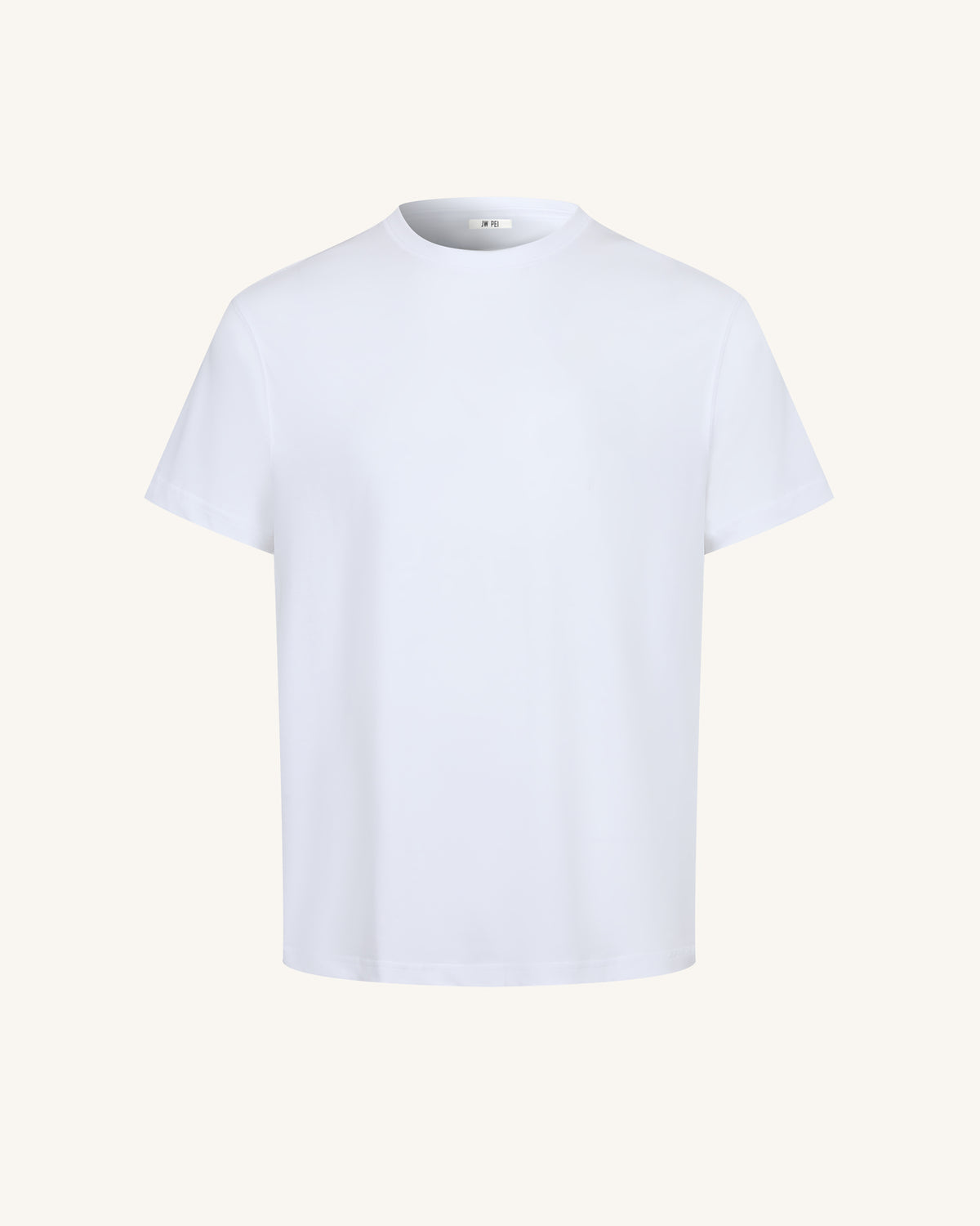 The Ethereal Crystal Blue Butterfly Back Tee - White