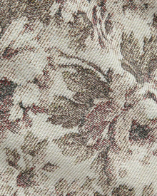 Vintage Floral Pattern Jacket - Beige