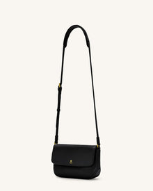 Debby Flap Crossbody  Bag - Black