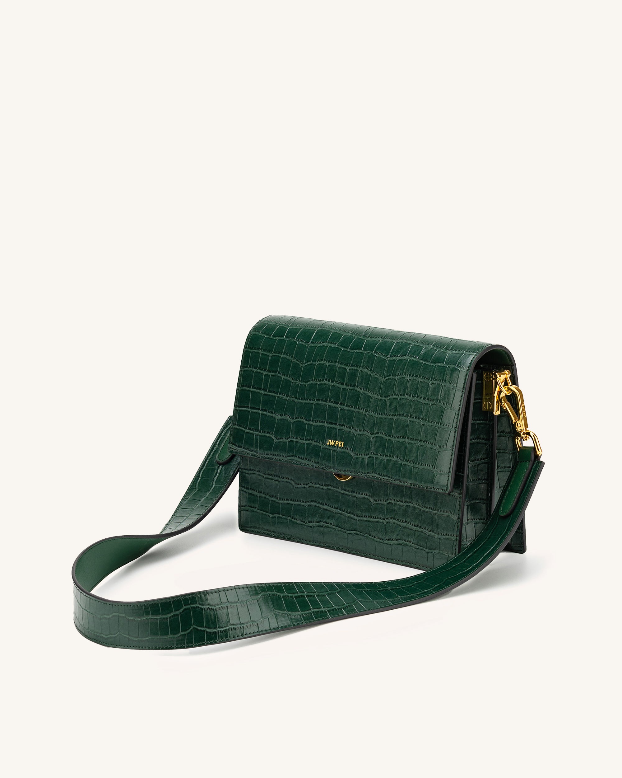 Dark green crossbody bag on sale