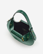 Rantan Bag - Dark Green Croc
