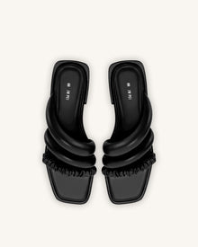 Jada Flat Mule - Black