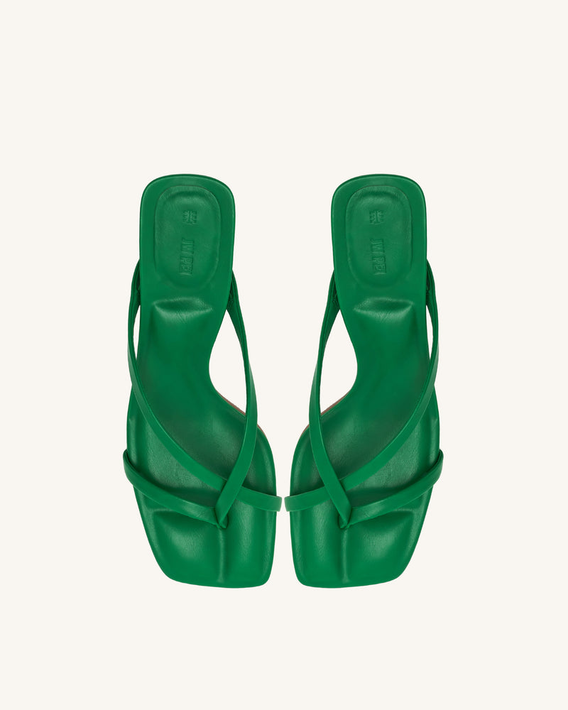 Maeve Strappy Mule - Green