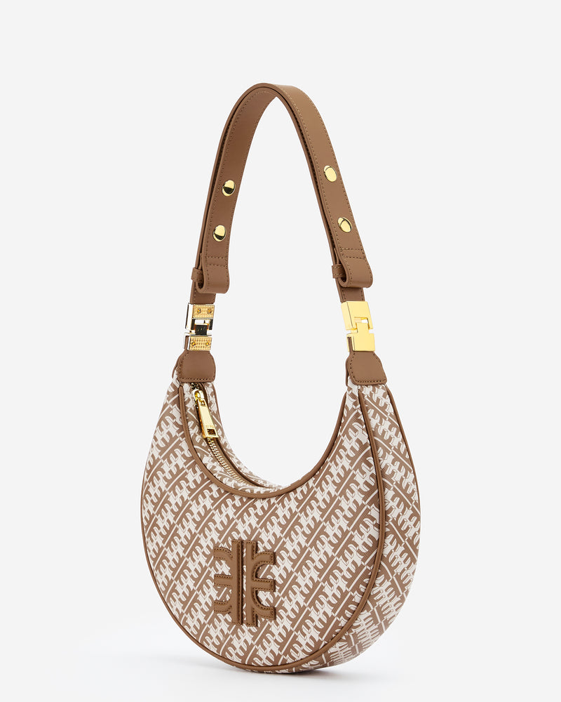FEI Half Moon Bag - Brown