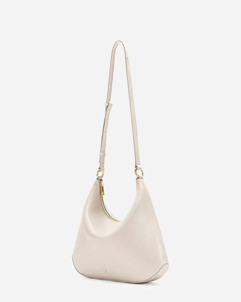Erin Hobo Tote Bag - White