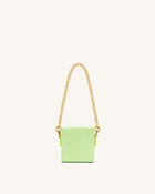 Square Mini Box - Lime Green Lizard