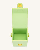 Square Mini Box - Lime Green Lizard