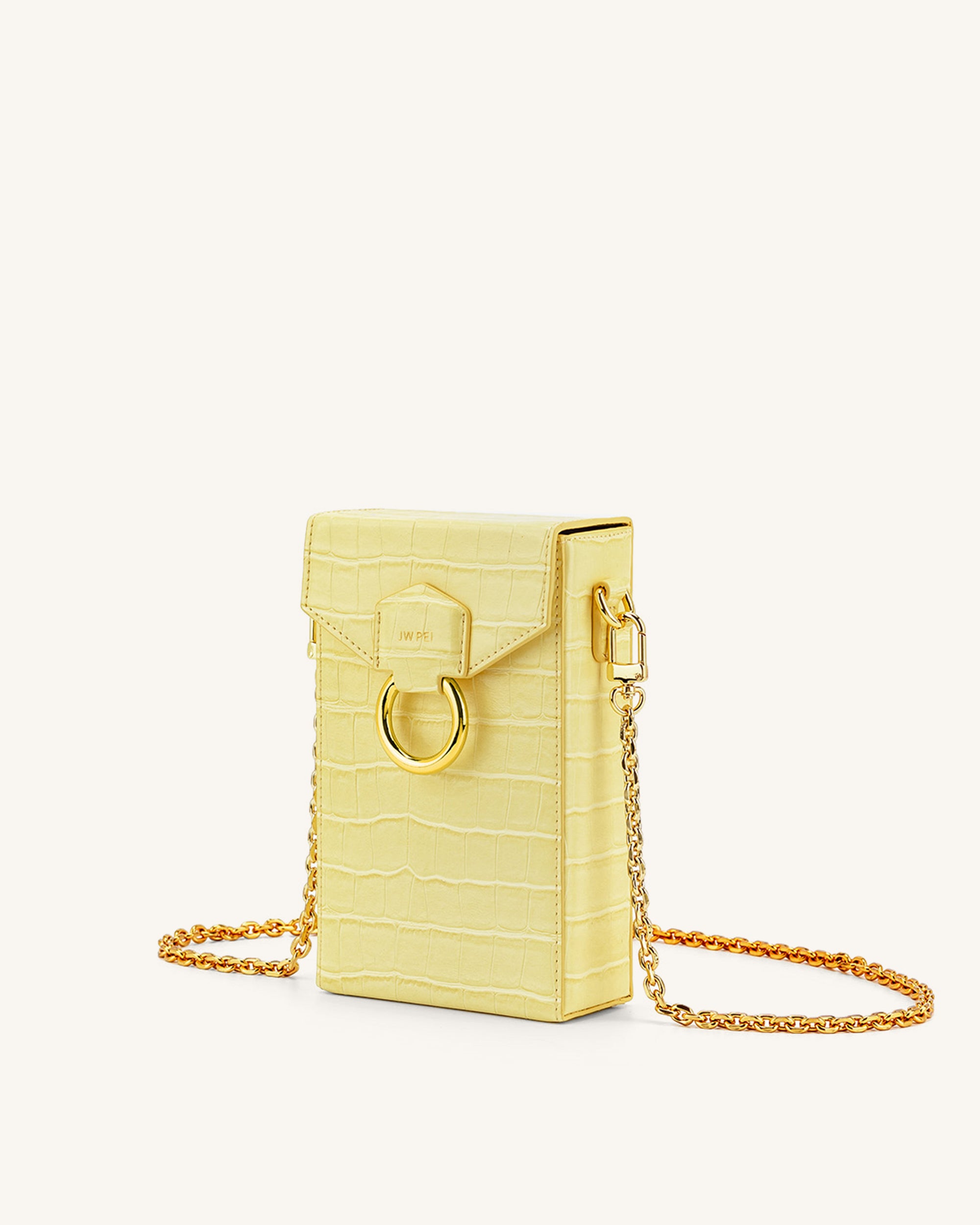 ショルダーバッグ・ポシェット JW PEI Women Shoulder Bags 2T03 7EL LY YELLOW JW PEI Women's Joy Shoulder Bag (Yellow) - Walmart Business