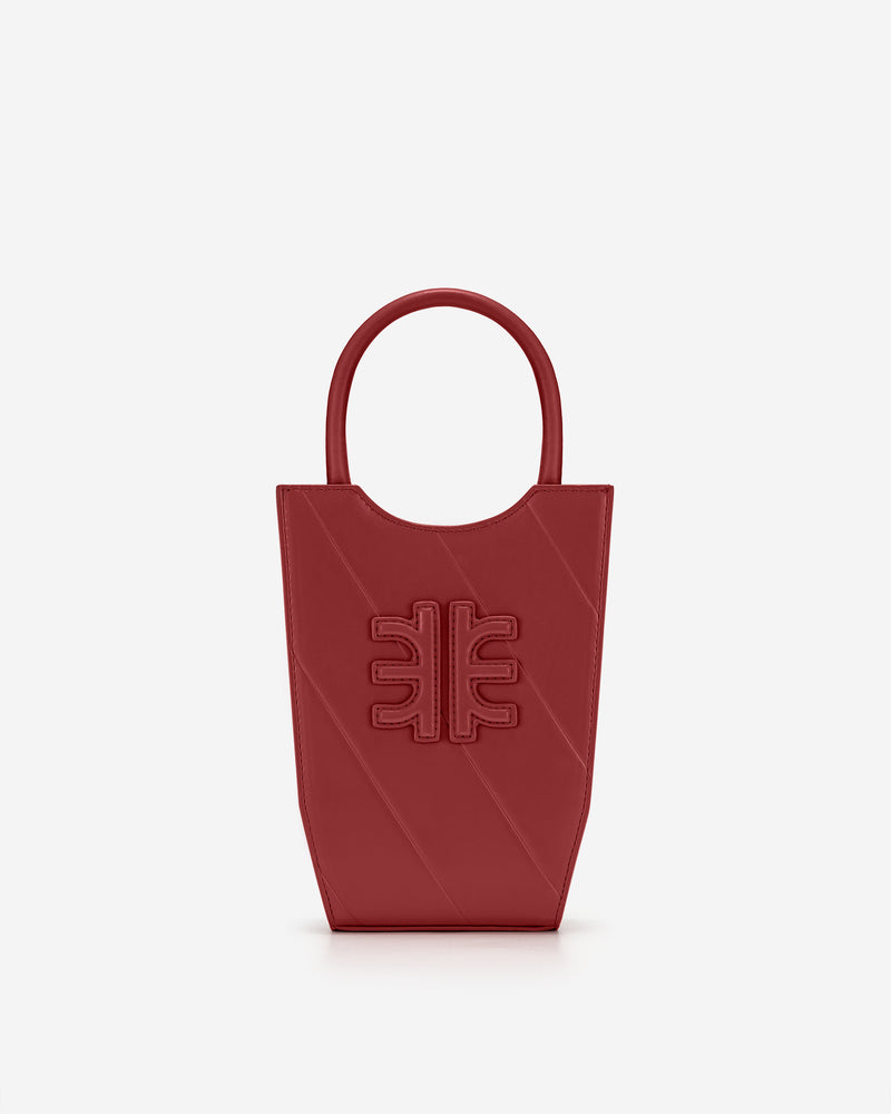 FEI Twill Phone Bag - Red