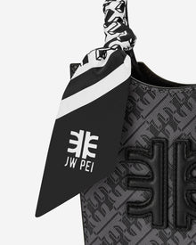 FEI Faux Silk Twill Scarf - Black