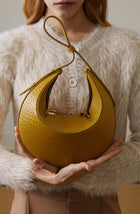 Rantan Bag - Yellow Croc